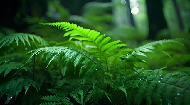 fern in the forest