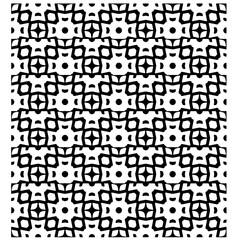 Monochrome pattern, Abstract texture for fabric print, card, table cloth, furniture, banner, cover, invitation, decoration, wrapping.seamless repeating pattern.Black and white color.