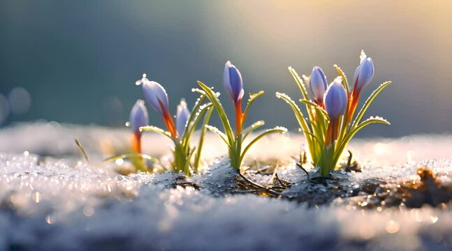 nature's beauty: lush grass blooms with vibrant flowers