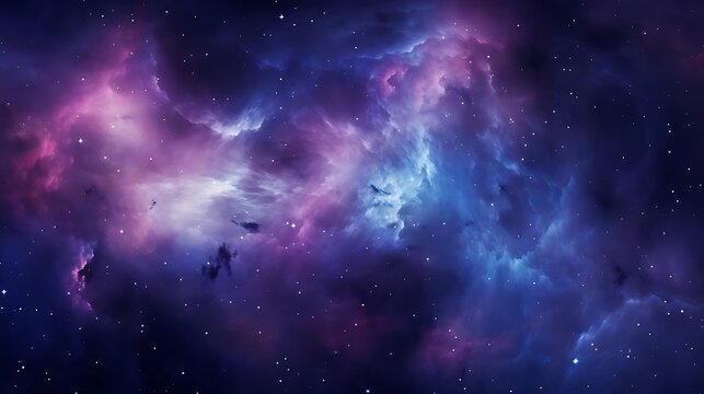 Universe science astronomy. Cosmic space and stars, science fiction wallpaper. Beauty of deep space. Colorful space galaxy cloud nebula. Stary night cosmos. 