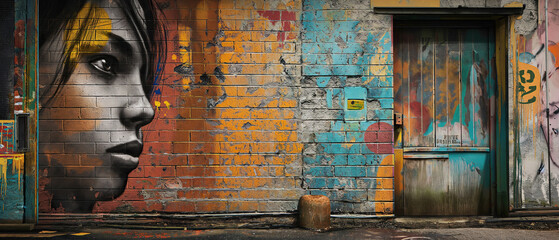 Graffiti on the wall, graffiti on walls, street graffiti, graffiti art, graffiti in the city