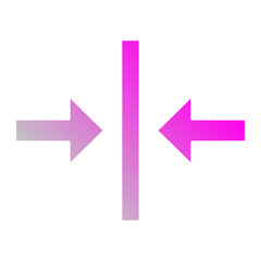 Horizontal center icon
