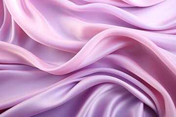Obraz premium Purple silk fabric with gentle waves