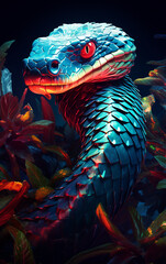 cobra chamativo 