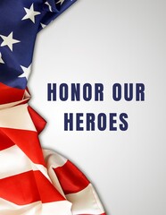 Fototapeta na wymiar Honor Our Heroes - 1