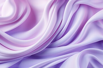 Obraz premium Purple silk fabric with gentle waves