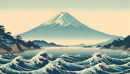浮世絵（Ukiyoe）／富士山