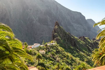 Foto op Canvas Landscape of the Masca valley in Tenerife, Canary island, Spain © Mazur Travel