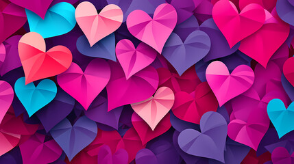 Valentine's Day hearts, Valentine's Day background, wedding background, blank copy space