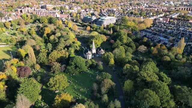 Hampstead Cemetery is a historic cemetery in West Hampstead, London, located at the upper extremity of the NW6 district