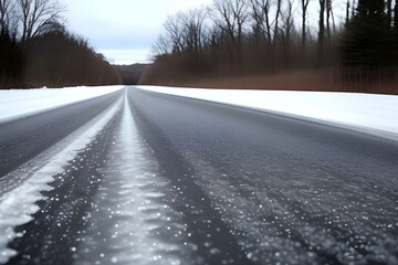 road in winter