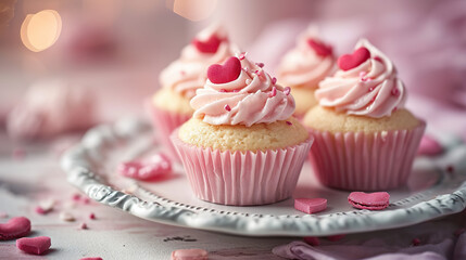 Valentine's Day cupcake