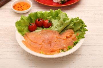 スモークサーモン