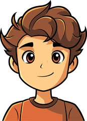 Dynamic Poses Boy Vector Artwork Youthful Expressions Boy Vector