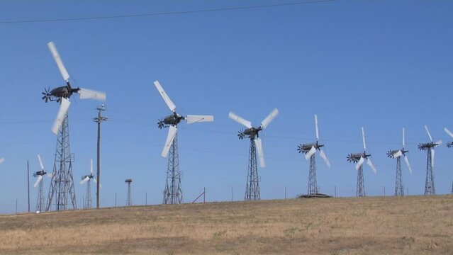 Windmills in California