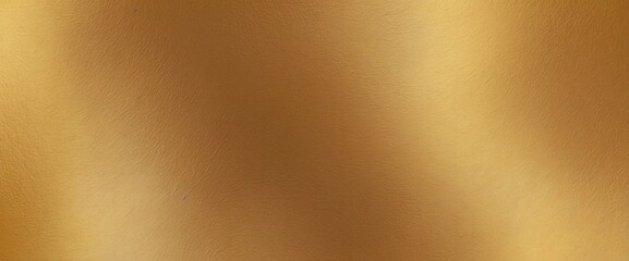 Fabric Textured Background Wallpaper in Gold Gradient Colors - obrazy, fototapety, plakaty