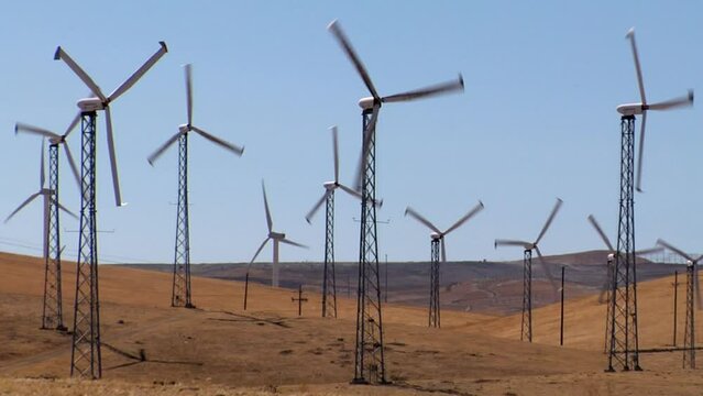 Windmills in California