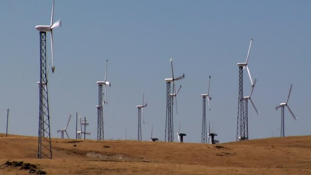 Windmills in California