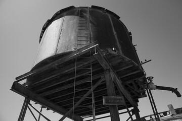 Estanque abandonado
