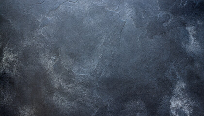 Natural black slate stone background pattern with high resolution. Top view. Copy space.