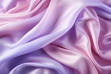 Obraz premium Gradient pink and purple silk fabric