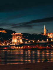 Obraz premium City by night.