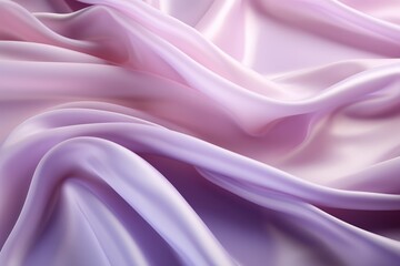 Obraz premium Purple silk fabric with gentle waves