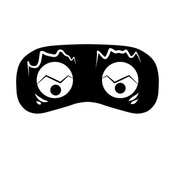 black and white for mask