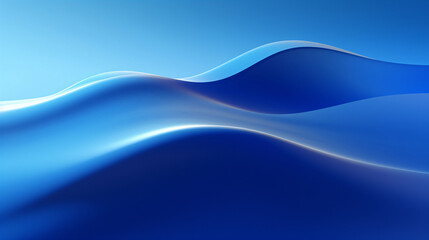 Fototapeta premium Abstract blue background design, graphic poster PPT background