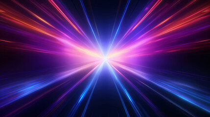 Abstract technology glowing lines background, abstract graphic poster PPT background