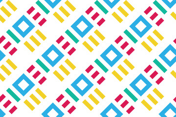 Geometric seamless pattern. Abstract geometric hexagonal graphic design print pattern. Seamless geometric pattern.
