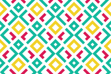 Geometric seamless pattern. Abstract geometric hexagonal graphic design print pattern. Seamless geometric pattern.