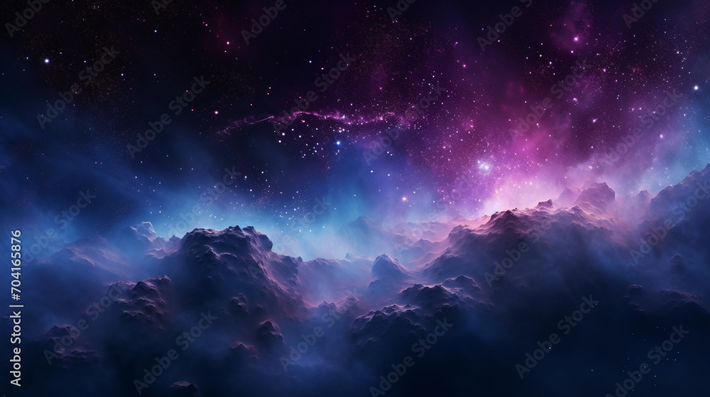 Canvas Prints digital galaxy colorful black hole scene abstract graphic poster web page ppt background