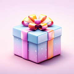 Obraz premium 3d open gift box surprise during holiday season, holiday gift box concept illustration element