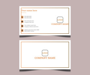 Modern Business Card Design 