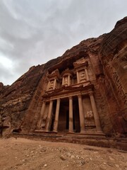 Al-Khazneh temple in Petra, Hashemite Kingdom of Jordan