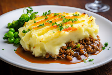 Shepherd's Pie: A savory pie made with minced meat, typically lamb or beef. Saint Patricks day recipes