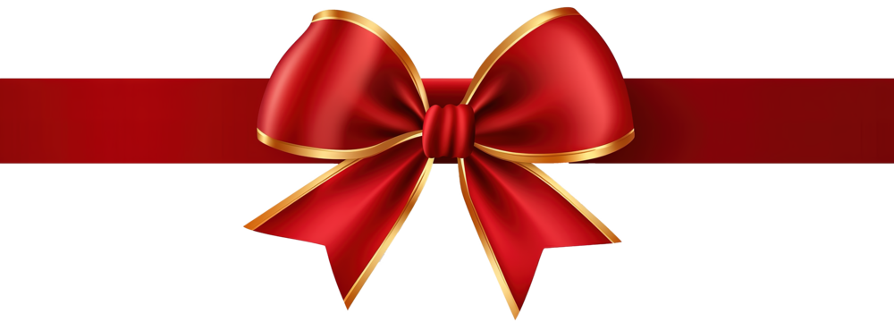Red Ribbon Bow