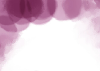 赤系水彩サークル模様の和風背景素材