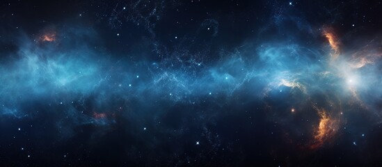 Majestic Galaxy View with Stars and Nebulae