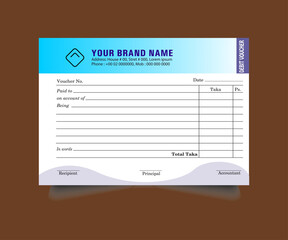 Journal Voucher, Debit and Credit Voucher, Bank Debit Voucher, Conveyance Voucher, Adjustment Voucher, Bill Voucher