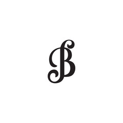 B letter logo design for fashion and beauty and spa company. B letter vector icon. B logo, B