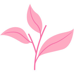 Floral vector illustration. Colorful flat vector illustration with floral theme.