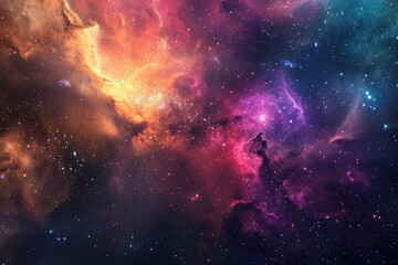Fototapeta premium Mesmerizing celestial canvas for your creative endeavor