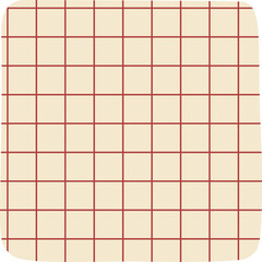 Grid Line Math Square Paper Note