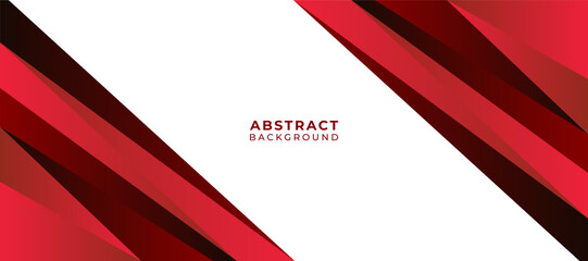 modern red gradient geometric background vector. suitable for banner poster flyer brochure 