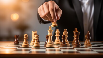 Strategic Move in Chess Game