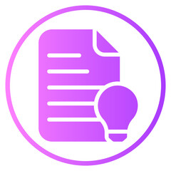 Fototapeta premium creative gradient icon