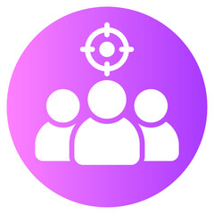 team gradient icon