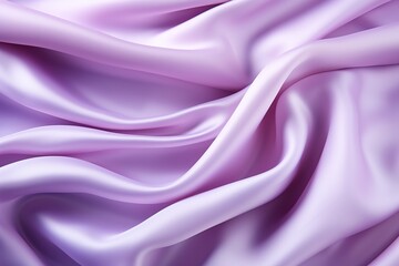 Naklejka premium Purple silk fabric with waves